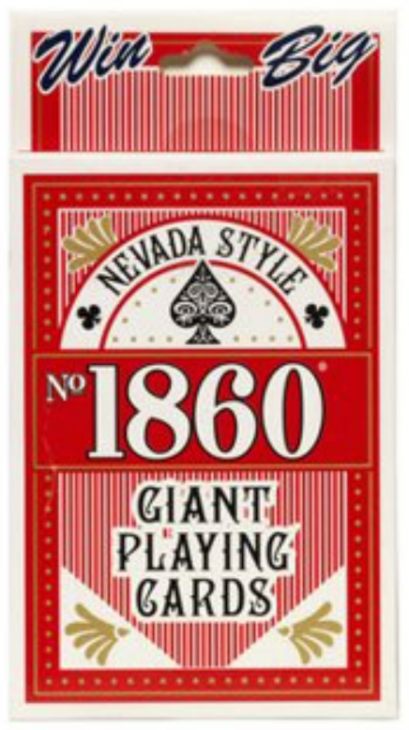 Nevada Style 1860 Giant Playing Cards main image